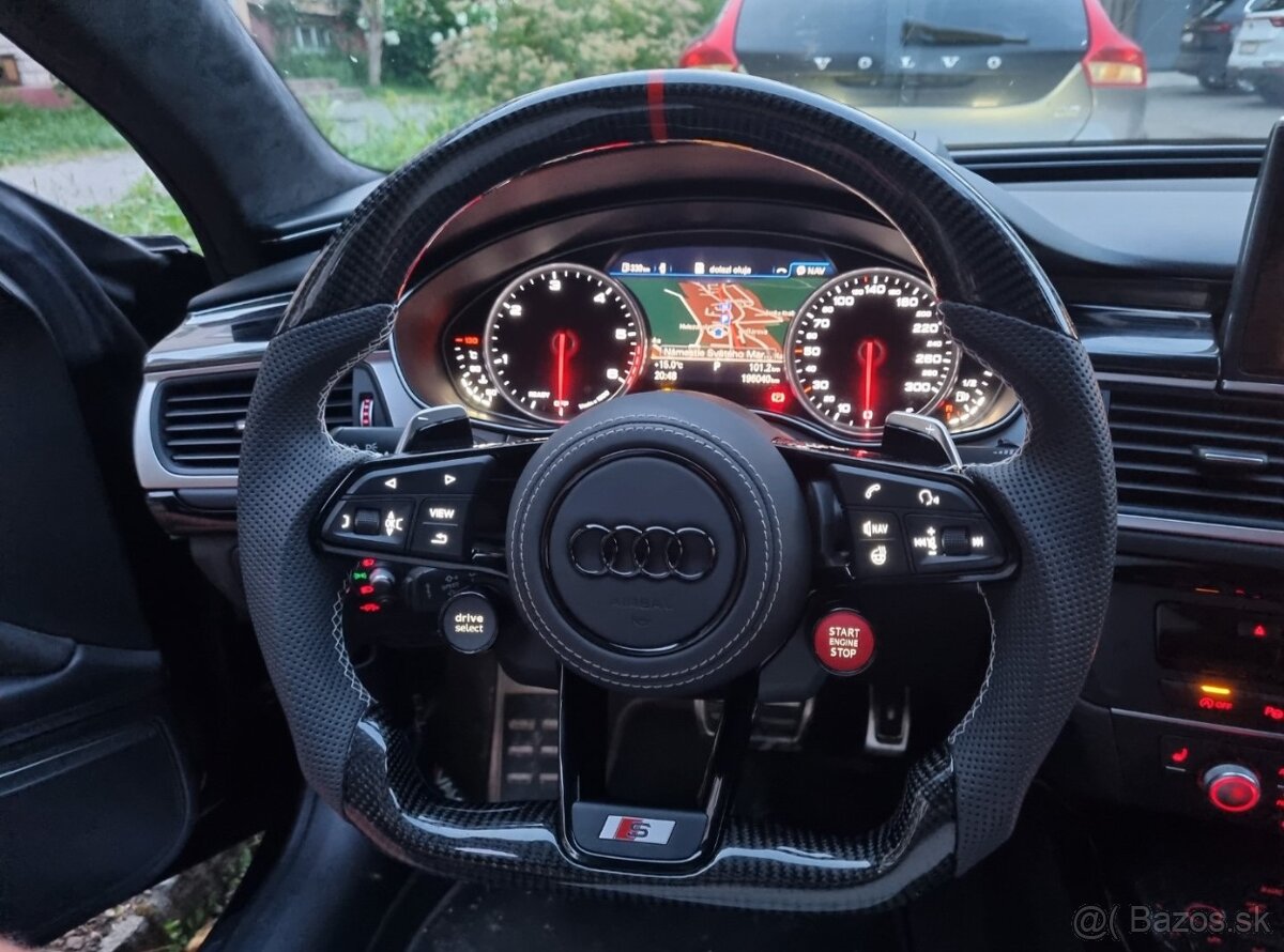 AUDI R8 VOLANT SPORTOVY --- START/STOP - DRIVE SELECT karbon - 14