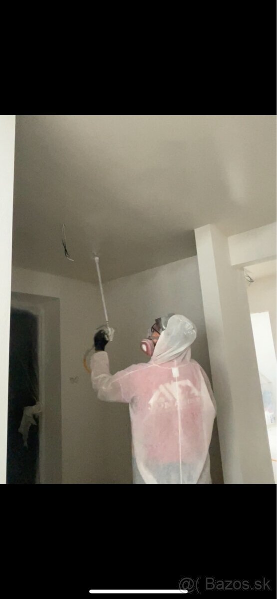 Maľovanie bytov domov a priestorov, dekoratívne omietky - 14