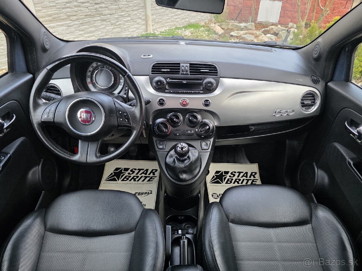 Fiat 500 • 0.9 TwinAir • 2011 • 130 tisíc KM • Nová STK - 14