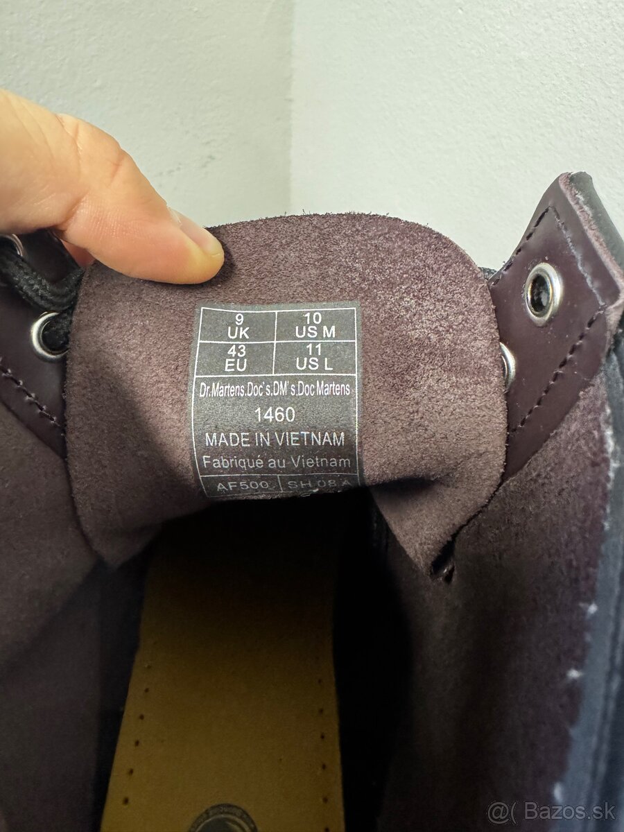 Predám Dr. Martens 1460, veľkosť 43 - 14