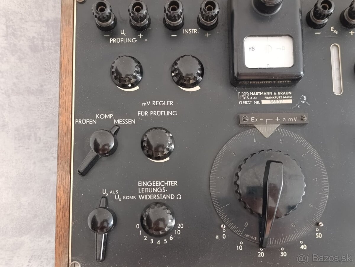 Starý vzhledově velice zachovalý německý přístroj - 14