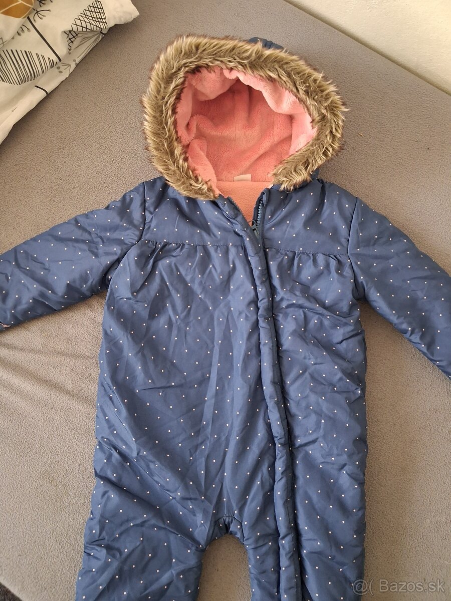 Oblečenie detské 80/86, kombinézy - 14