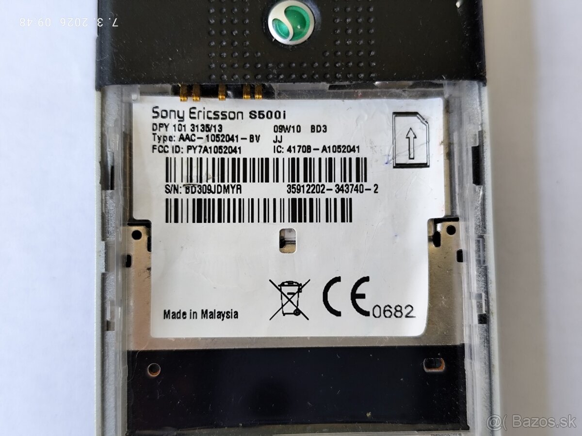 Sony Ericsson S500i za symbolických 5€ - 14