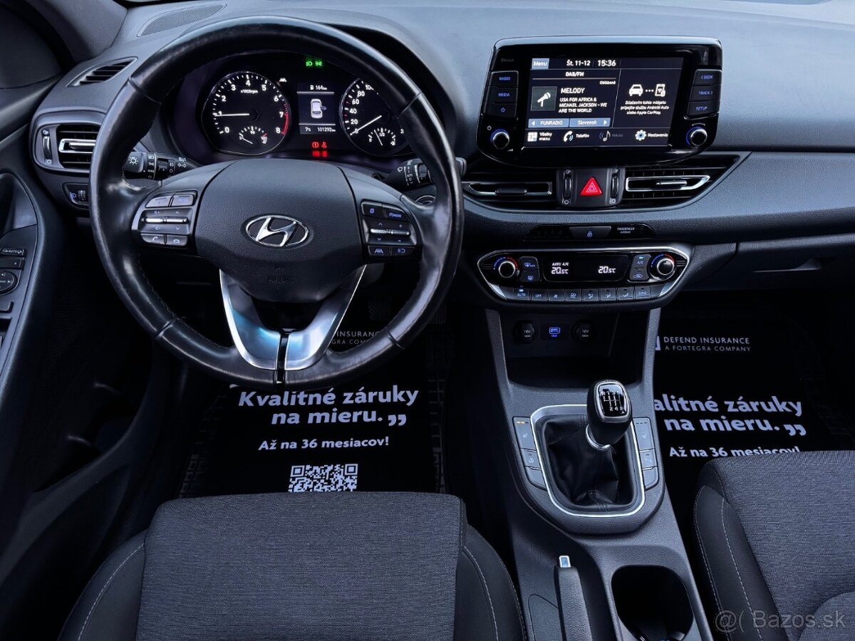 Hyundai i30 CW 1.5i CVVT Play, 1 Majiteľ, SK pôvod - 14