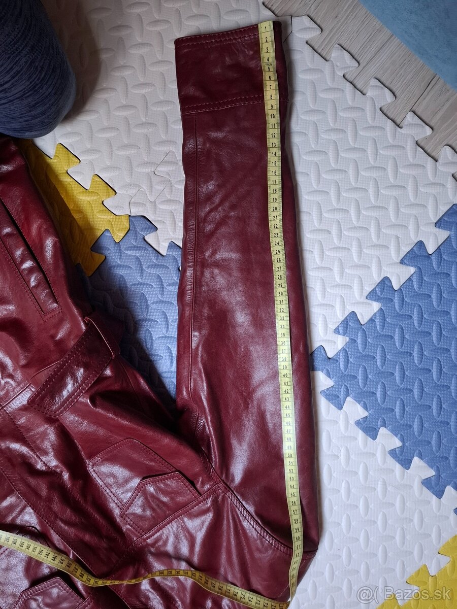 Dámsky kožený kabát Steffel - 14