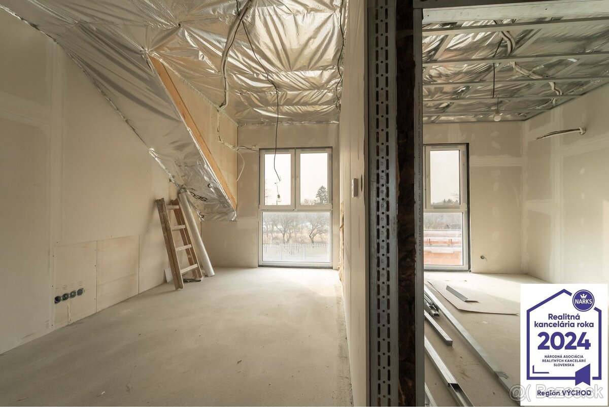 Novostavba nízkoenergetického rodinného dvojdomu, Moldava na - 14