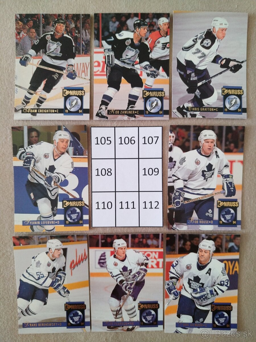 Hokejové kartičky Donruss 93/94 - 14