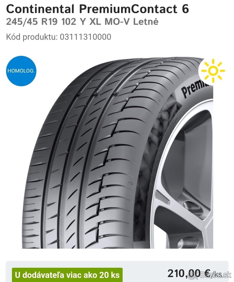 AEZ R19 + PNEU 245/45 - 14