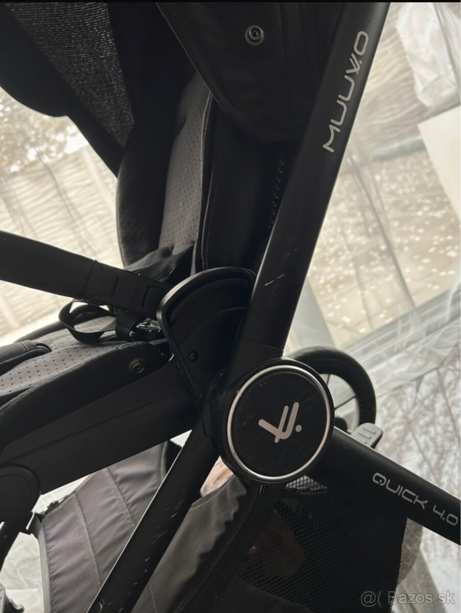 celý set kočiar MUUVO quick 4.0 čiernobiela kombinácia - 14
