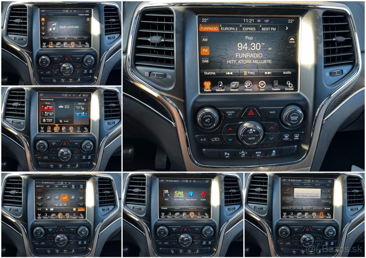 Jeep Grand Cherokee 3.0 CRD 4x4 Summit 20" PanoramaWebast - 14