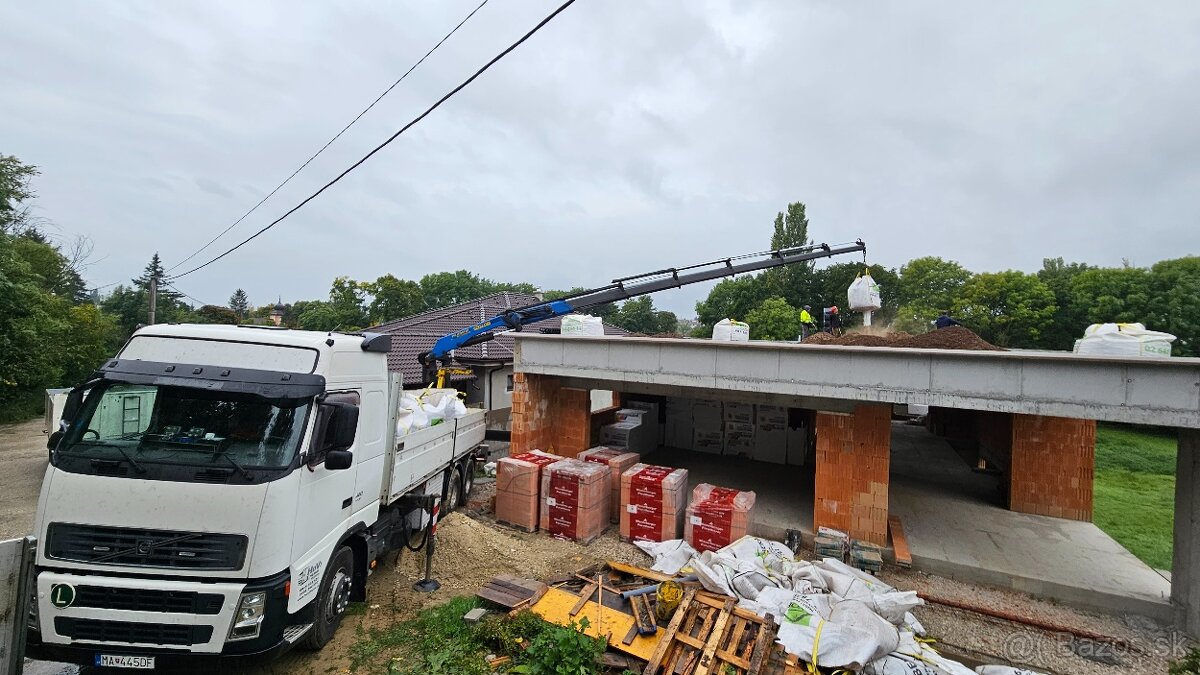 Autodoprava s hydraulickou rukou BA aj Rakúsko. - 14