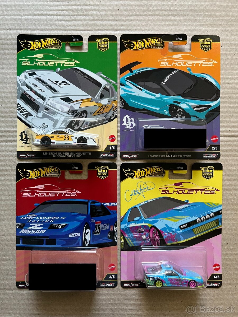 Hot Wheels Premium - Set - 14