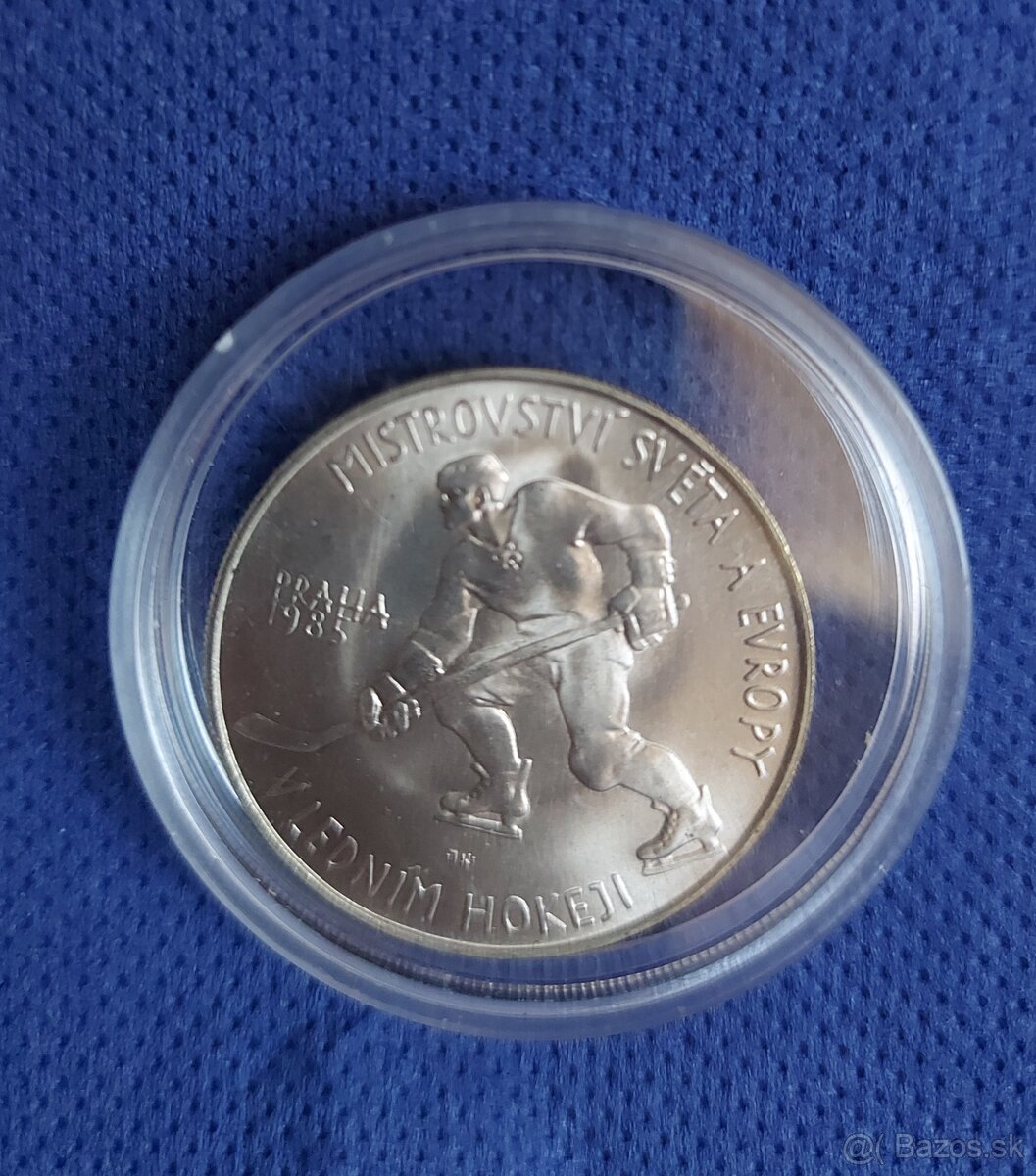 Strieborné pamätné mince ČSR, 1970, 1978, 1985, 1989, 1990 - - 14