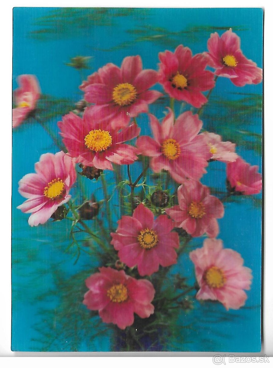 3D pohľadnice (41-60 ), čisté v top stave, 1 ks za 1 € - 14