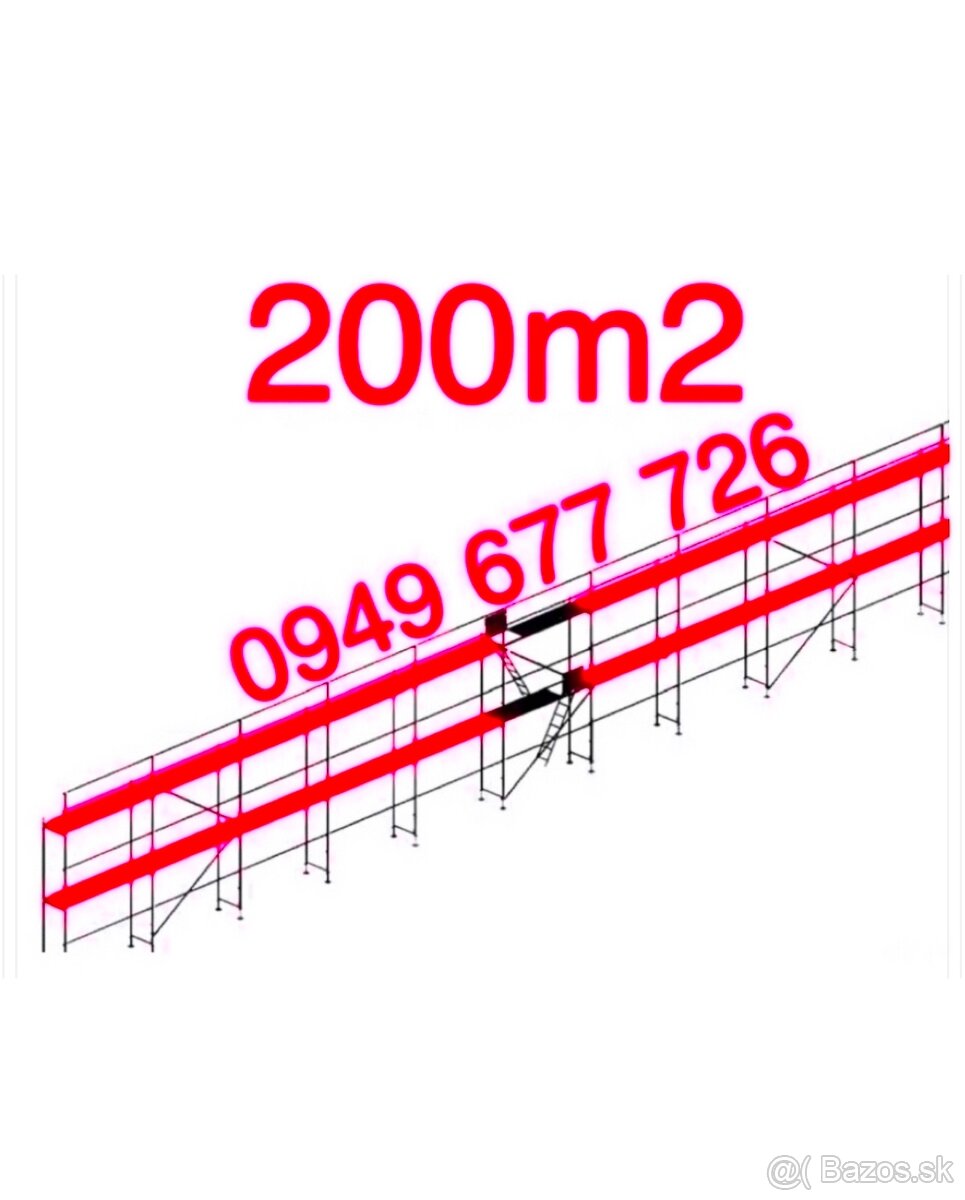Predám lešenie kvalitne ,certifikované , pozink - 14