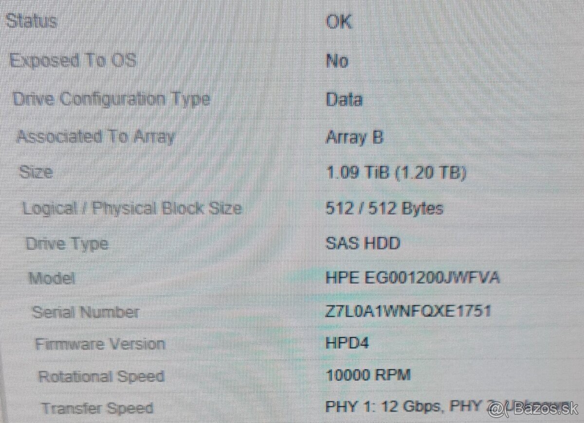 Server HP proliant ML350 gen9 - 14