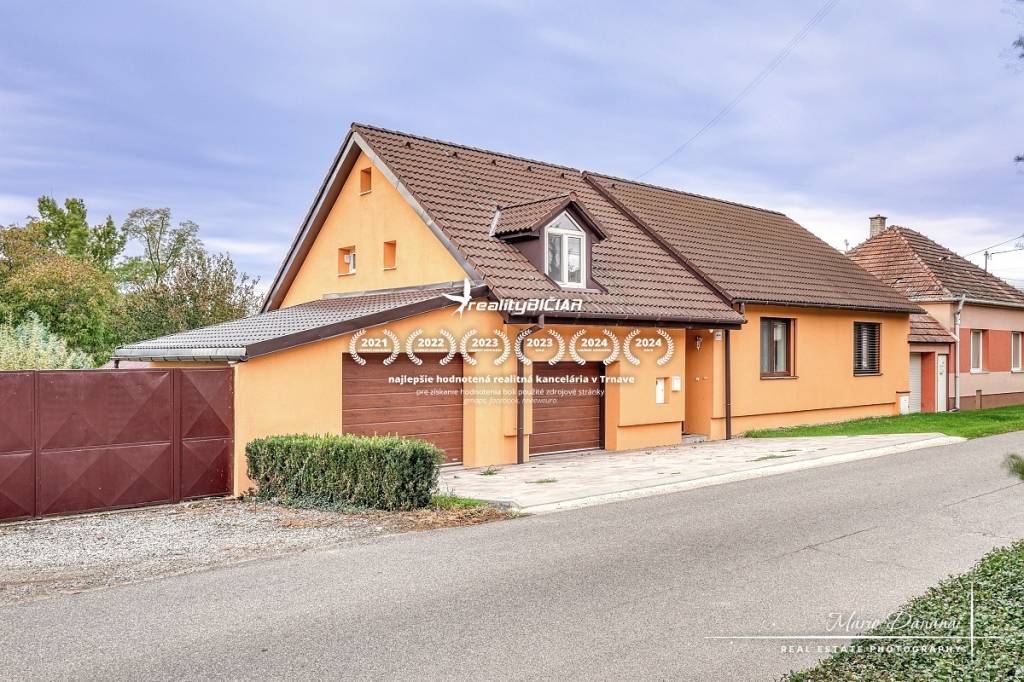 5-izbový rodinný dom s dvomi garážami v obci Špačince - 14