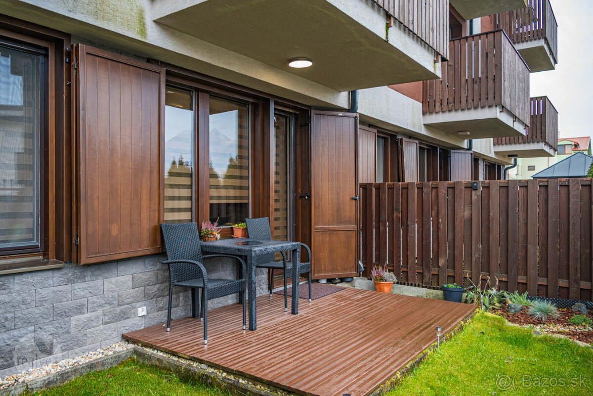 Apartmán s predzáhradkou a výhľadom na Tatry – Veľká Lomnica - 14