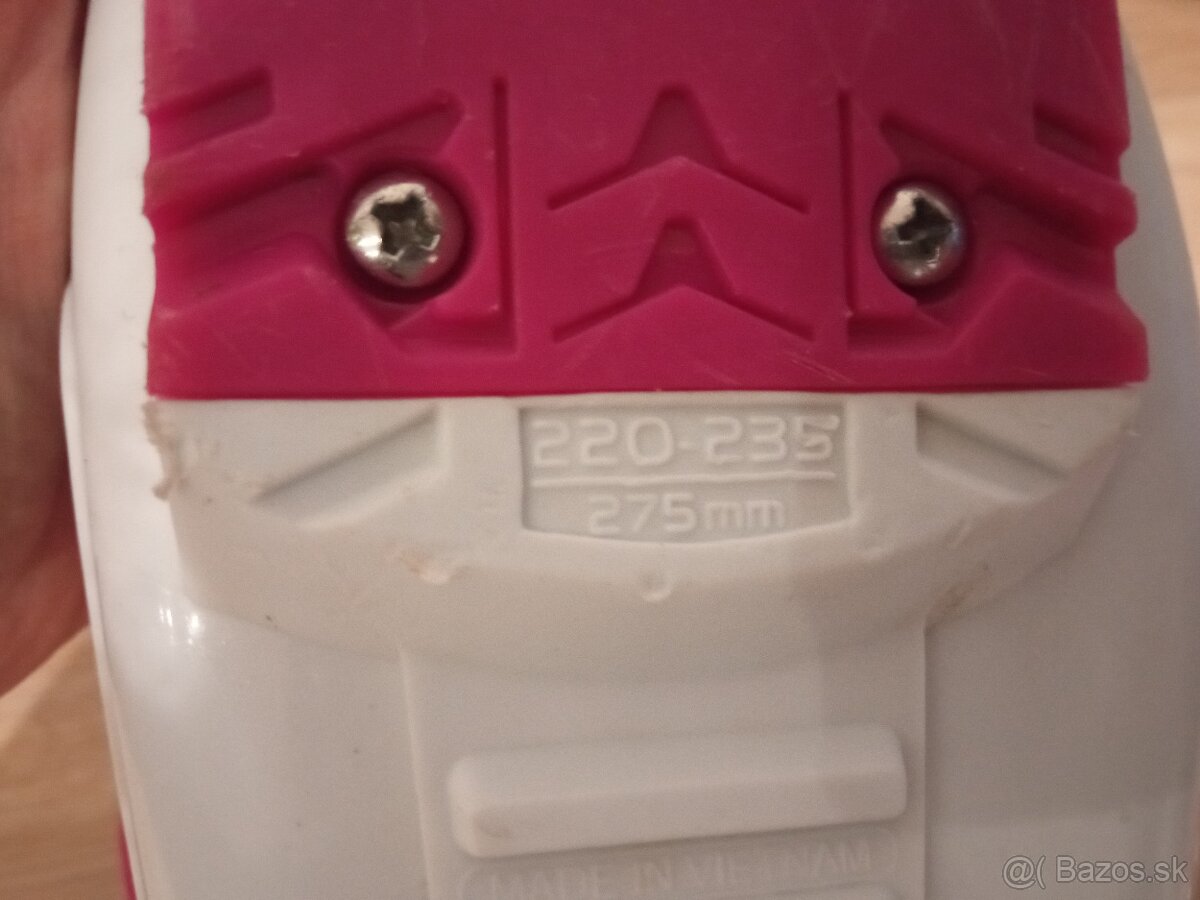 Lyže 120cm, lyžiarky MP 220-235 cm - 14