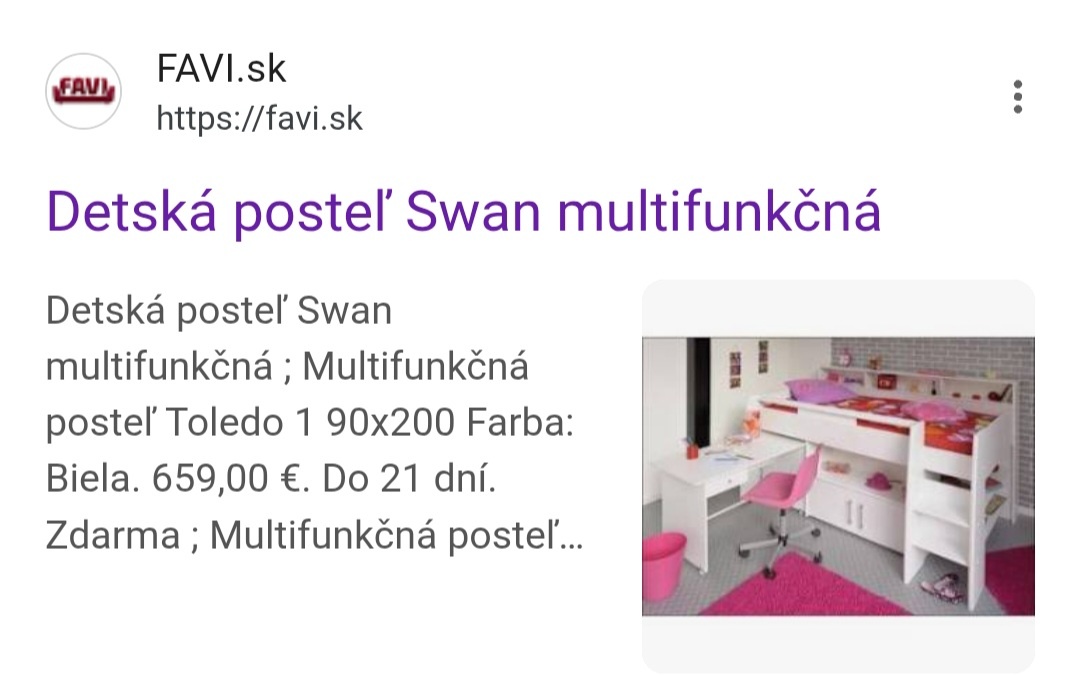 Multifunkčna postel Swan s písacím stolíkom - 14