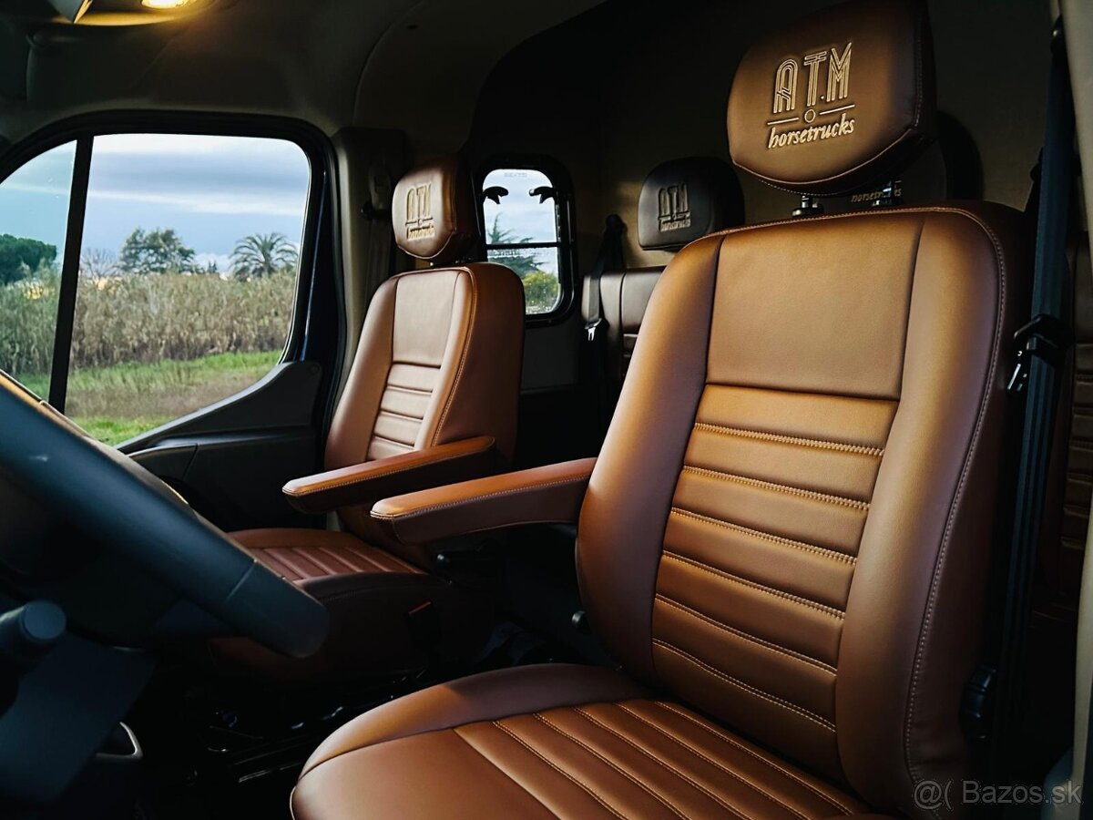 Prepravník koní Renault Master 5-miestny ATM / Automat NOVE - 14