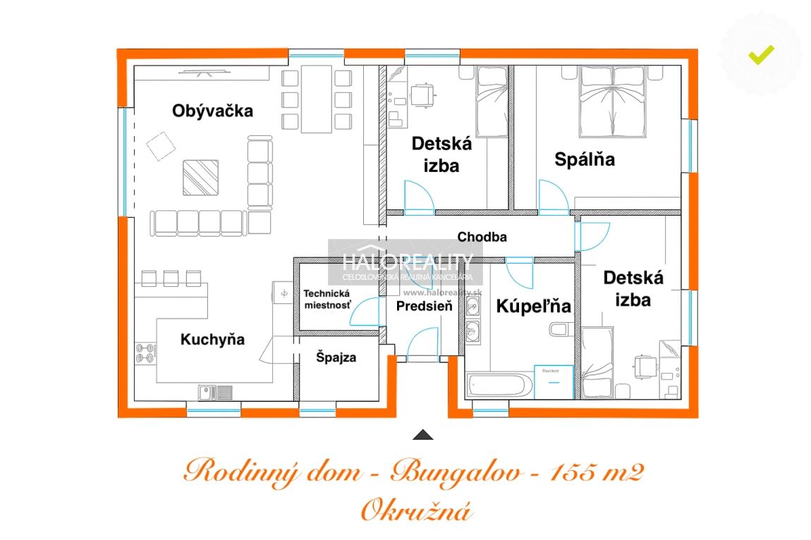 HALO reality - Predaj, rodinný dom Okružná, uvádzacia cena - - 14