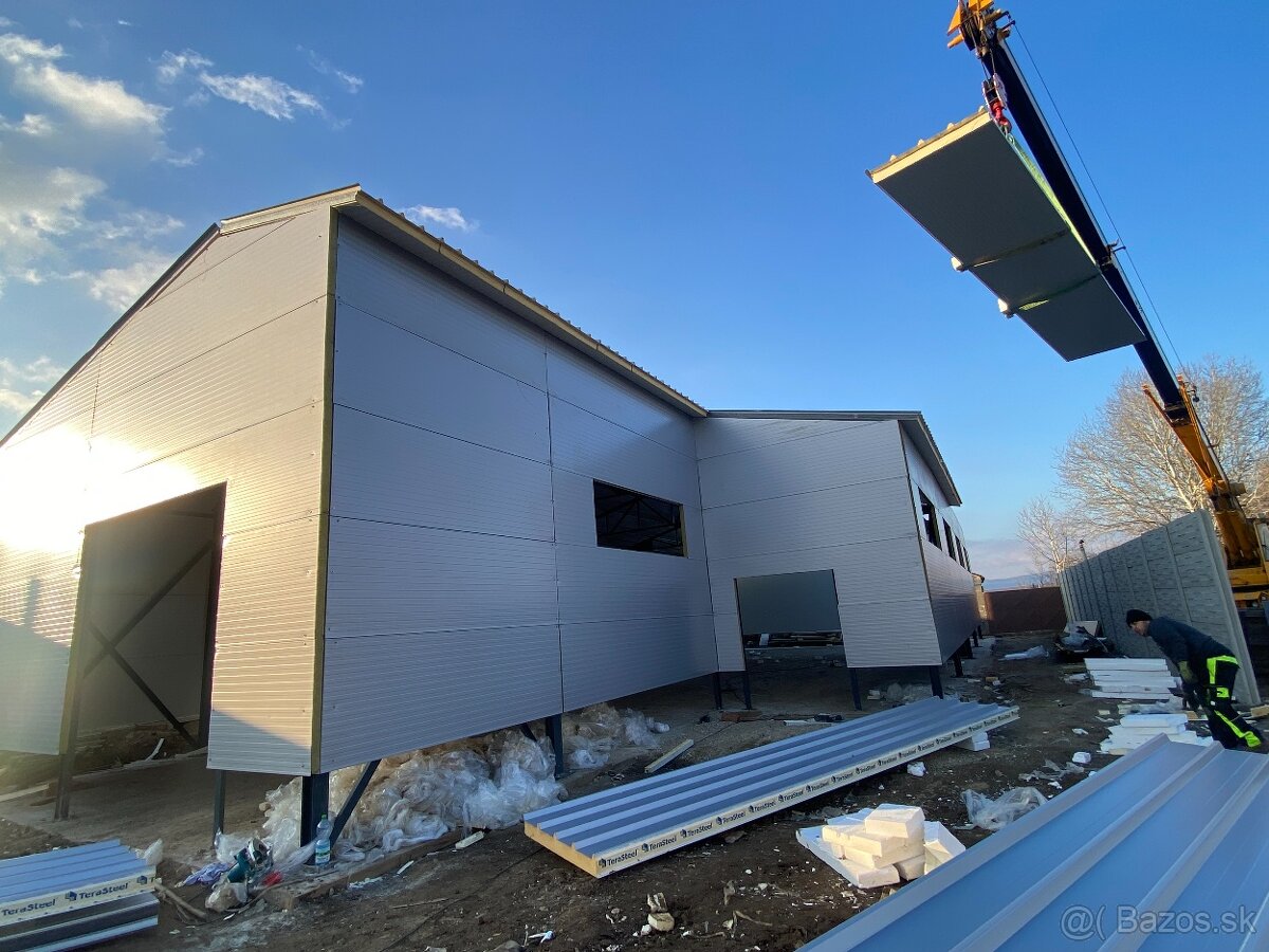 Konštrukcia haly 15x30x6m - 14