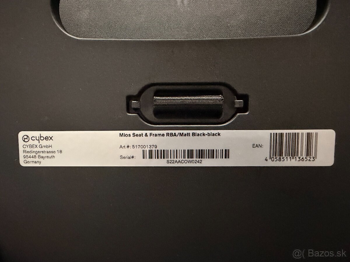 Cybex MIOS – Matt Black - 14