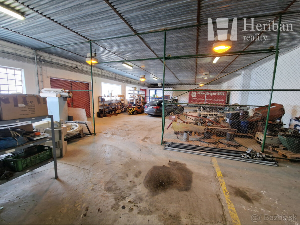 Admin.budovy + sklady, 65 ár.pozemok, k.ú. Mokrance/Moldava - 14