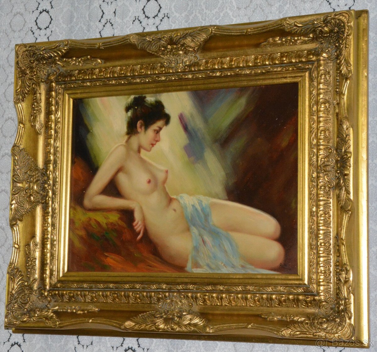 Obrazy - olej na desce - 14