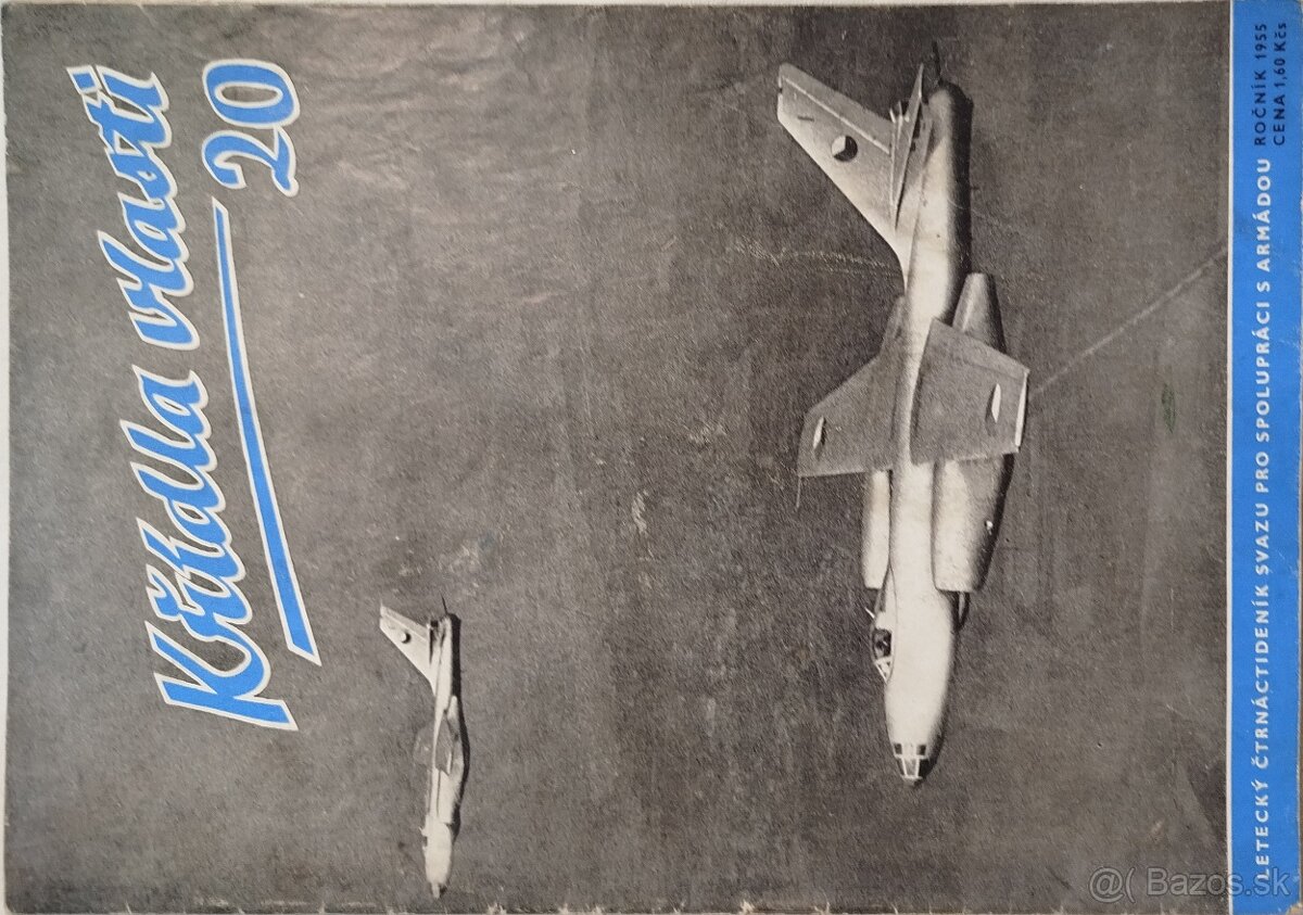 Časopisy Křídla vlasti ročník 1955 - 14