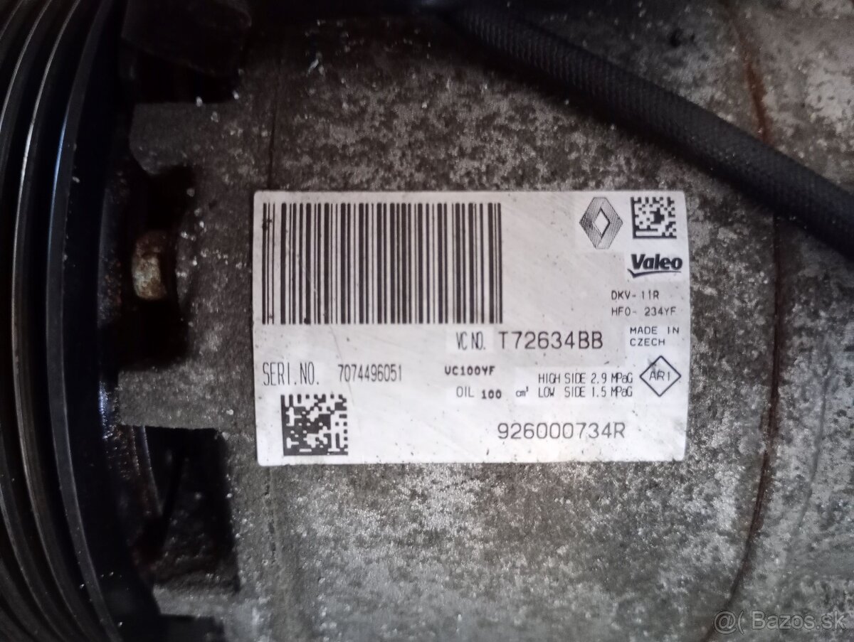 Renault Dacia 0.9 tce starter, turbo, kompresor klimatizacie - 14