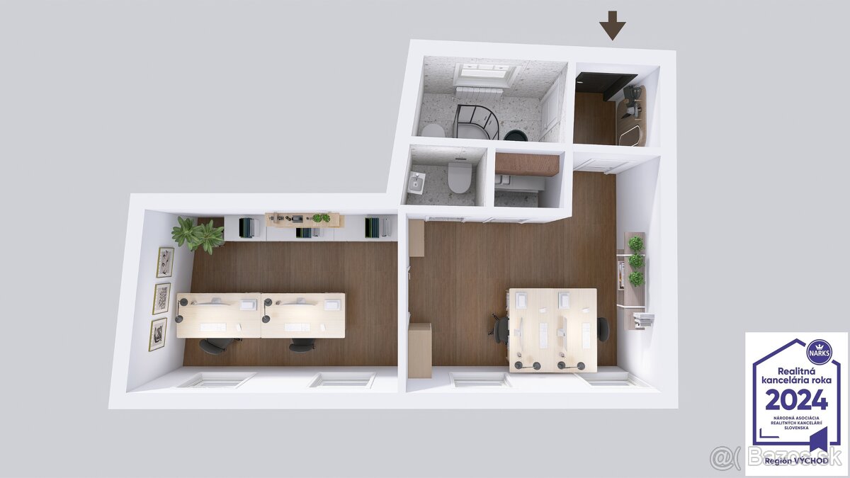 Kancelárske priestory v centre mesta na Tajovského ulici - 14