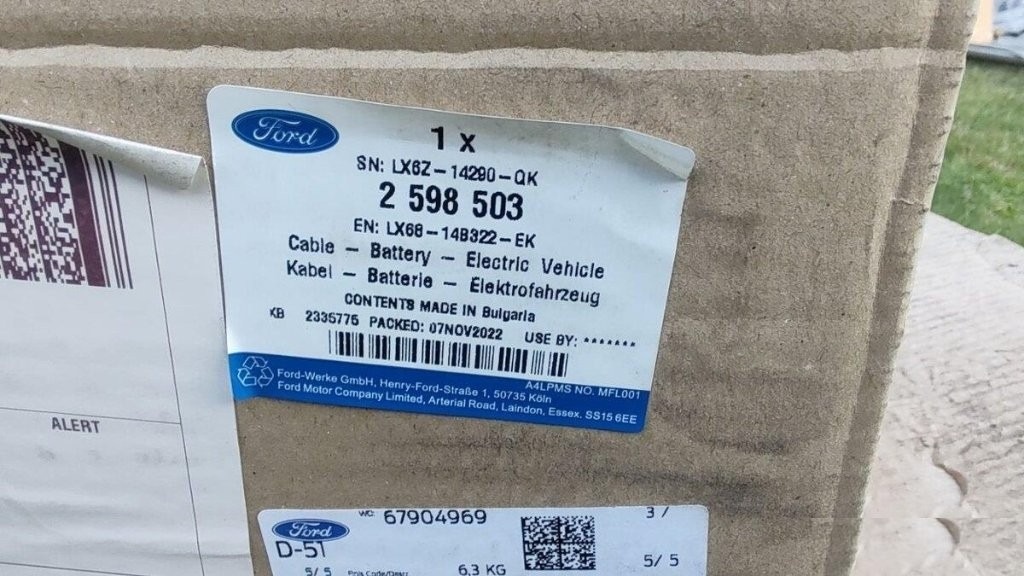 Ford Kuga III 3 MK3 DFK Hybrid - menic invertor trafo kabel - 14