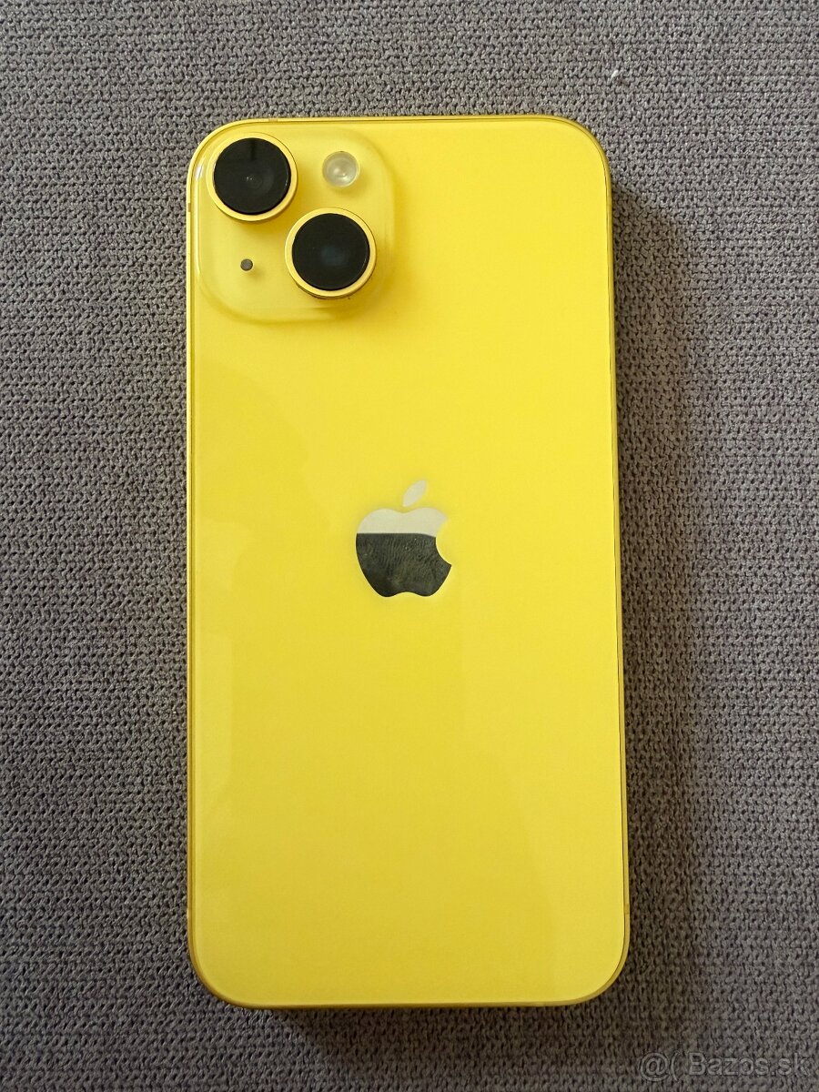 Predám iPhone 14 - Yelow - 128Gb - 14