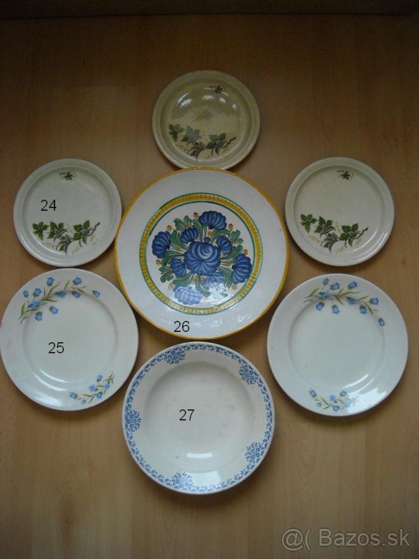 Kamenina keramika porcelán zo starej kuchyne - 14