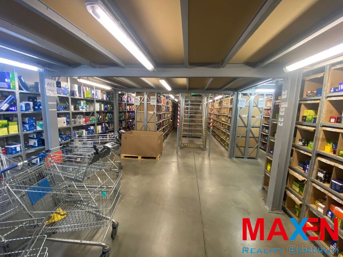 Predaj : MAXEN HALA ( 01 ) pre výrobu a sklad 1844 m2 + a - 14