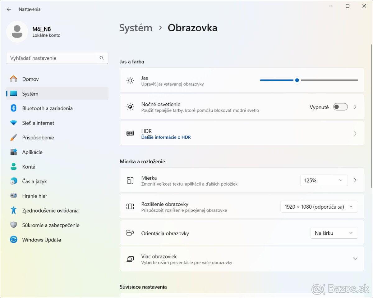 Predám umax visionbook 14wg. - 14