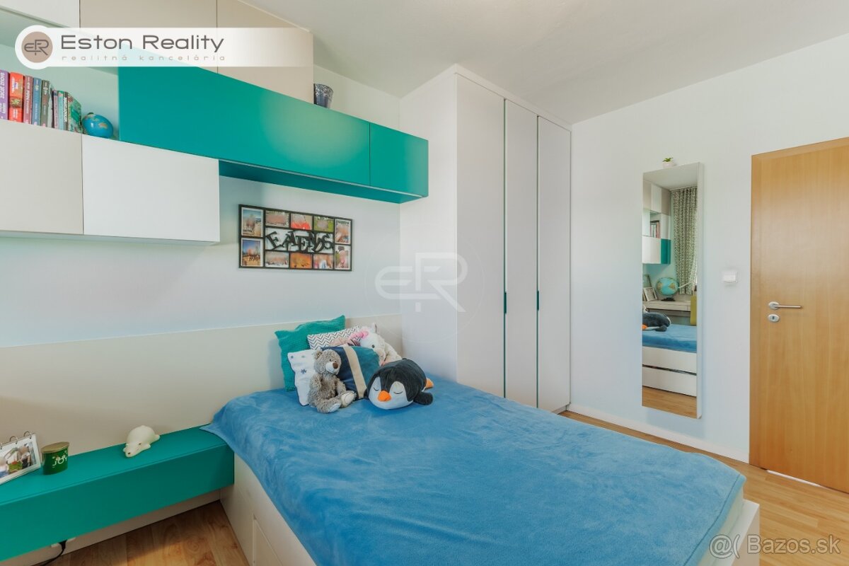 REZERVOVANÉ 4 izbový byt s loggiou, 87 m2, Sibírska ulica - 14