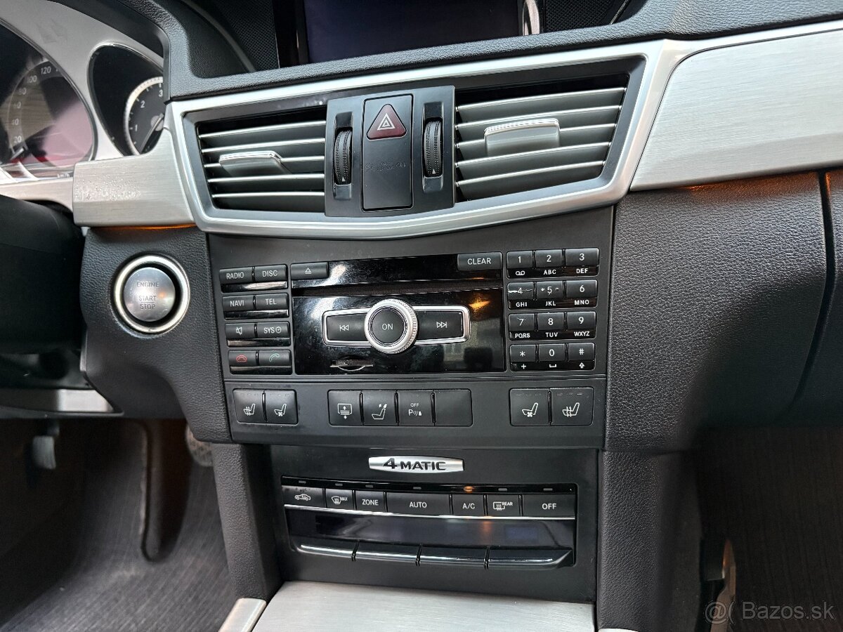 Mercedes E trieda 350 CDI BlueEFFICIENCY 4matic - 14