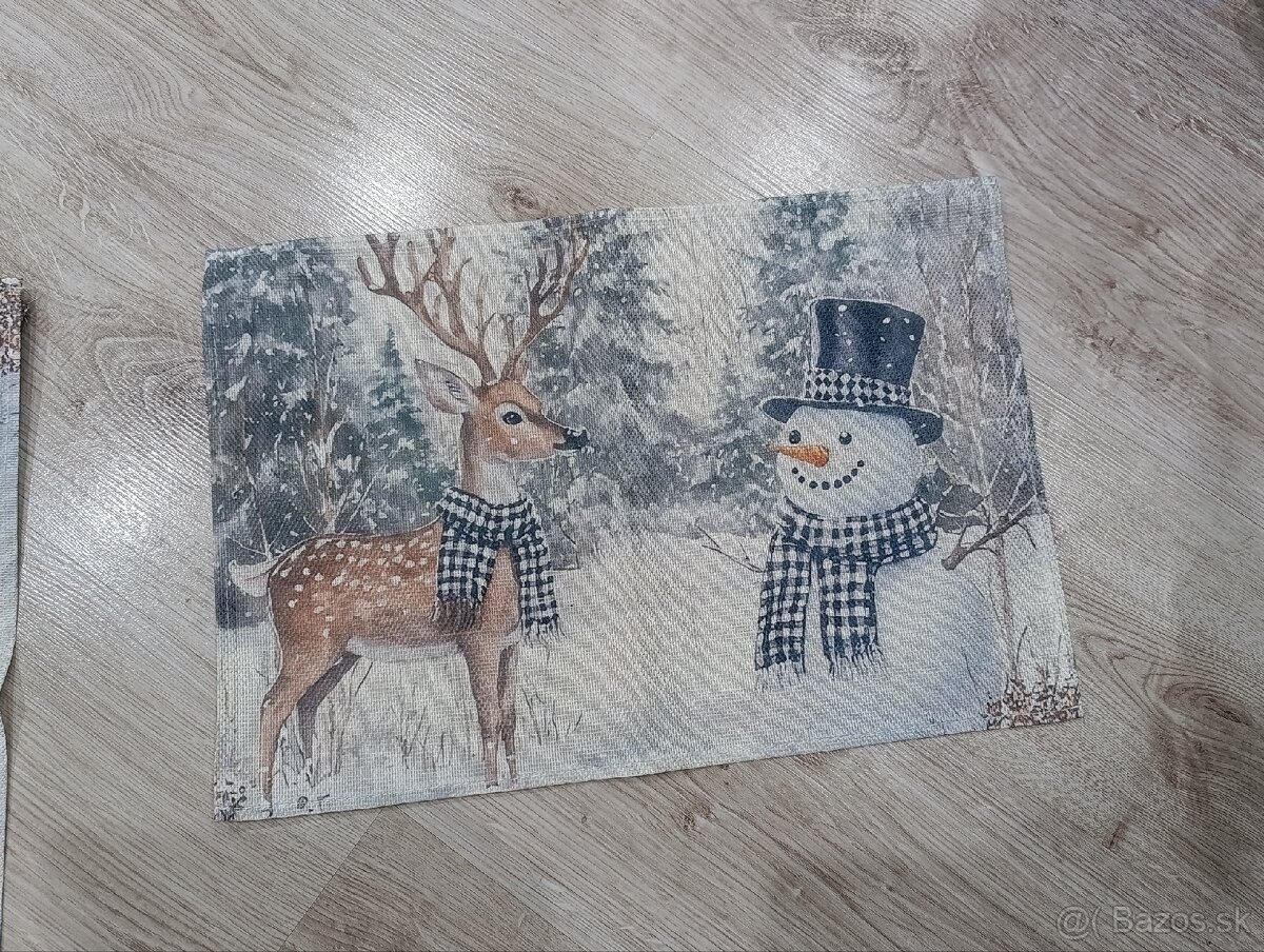 Vianočné prestieranie, štóly - 14