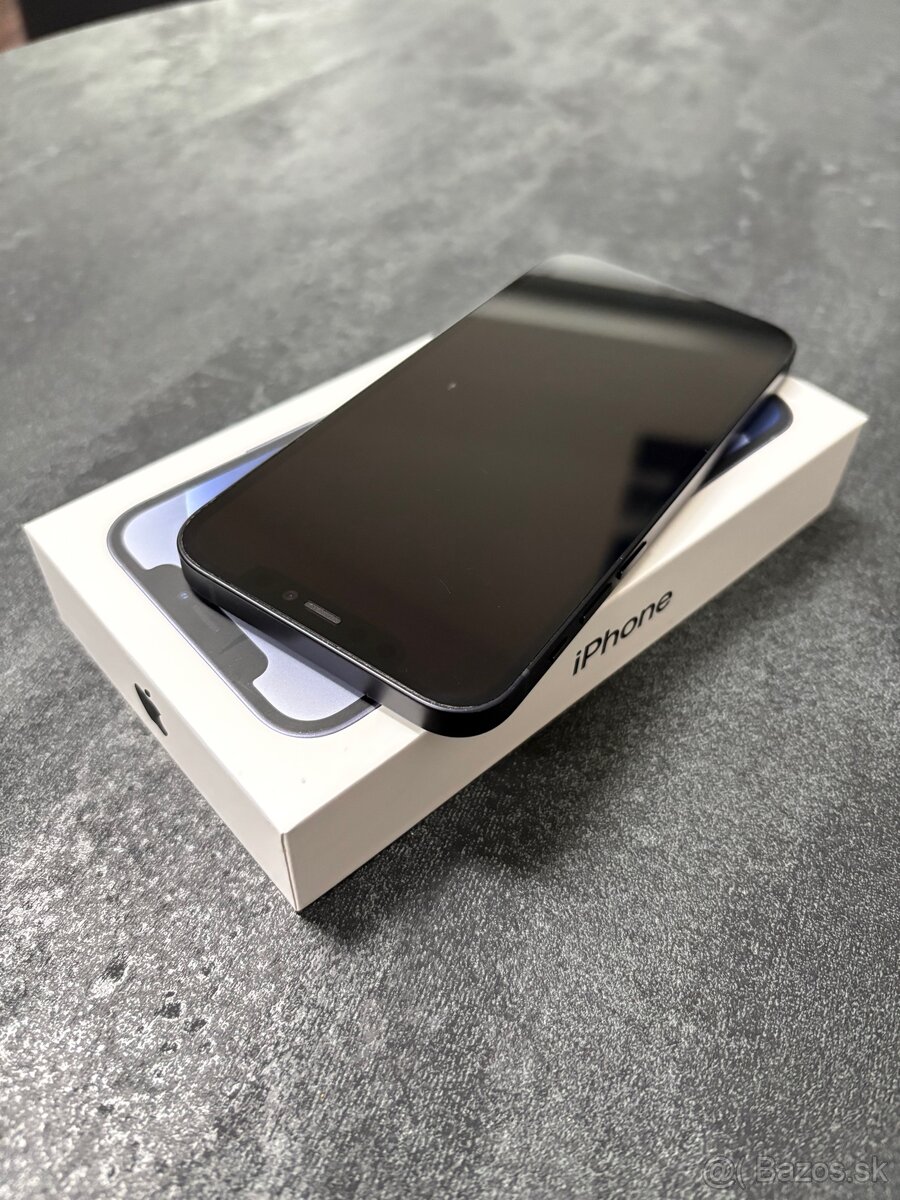Predám iPhone 12 Black 128gb - 14