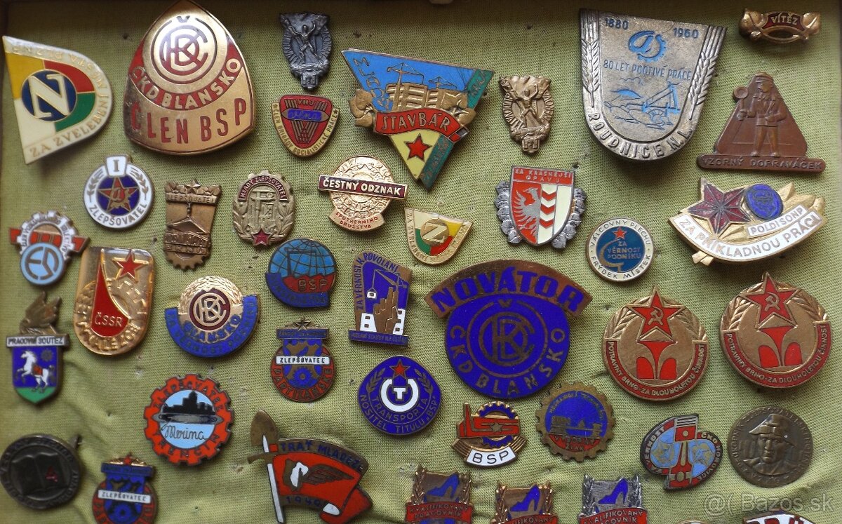rozličné druhy - odznaky - 14