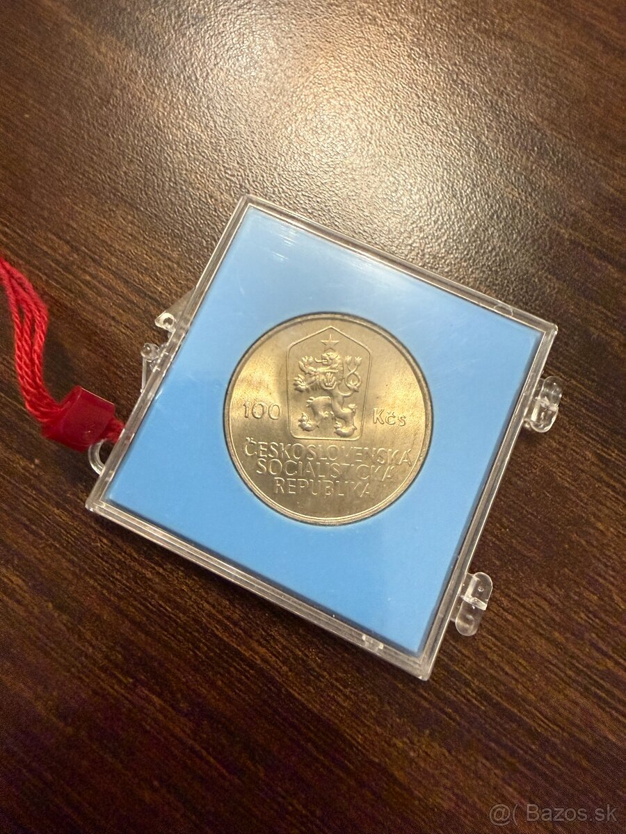 strieborne mince prof - 14