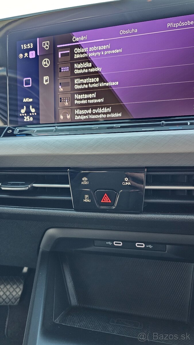 VW Golf Variant, 2.0 TDi, 110 kW, DSG, 07/2022, Vir. kokpit - 14