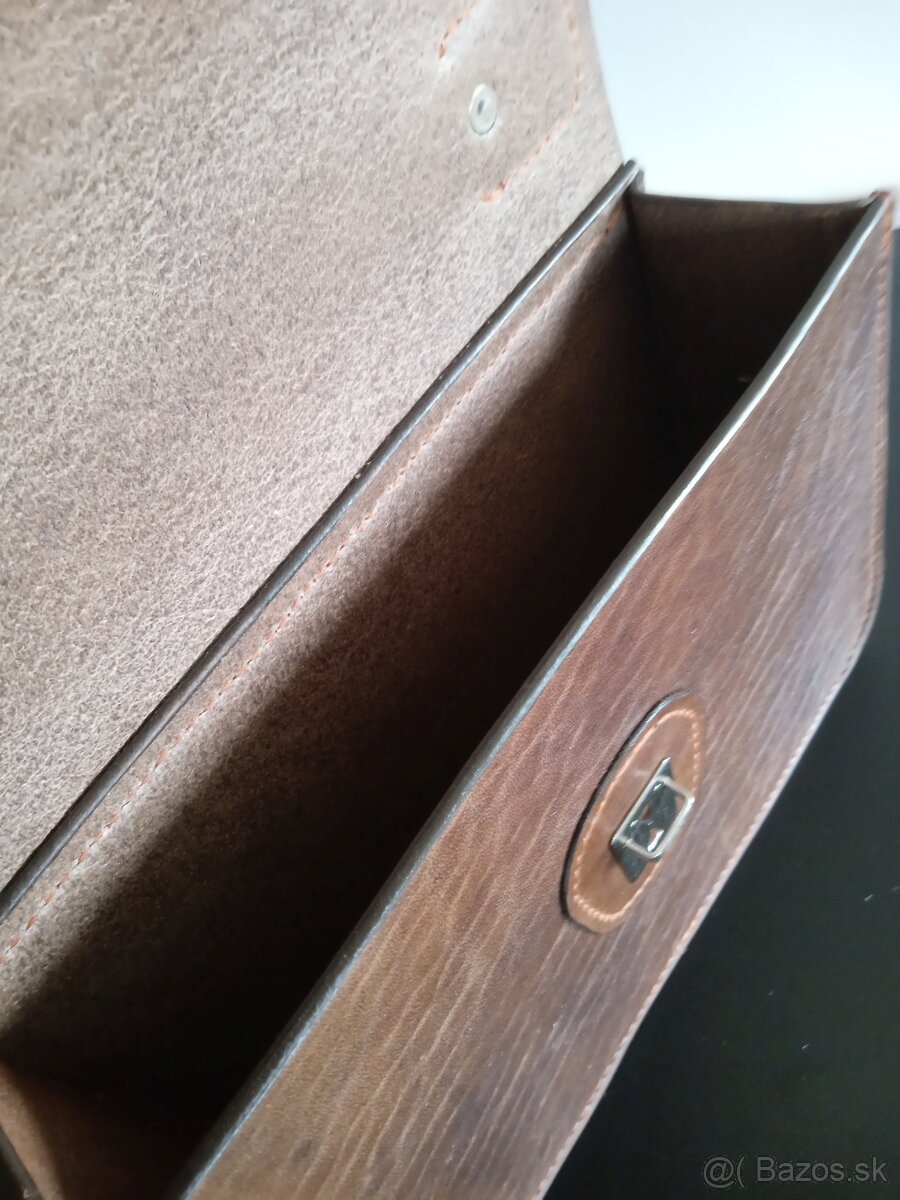 Kožená kabelka-aktovka - 14