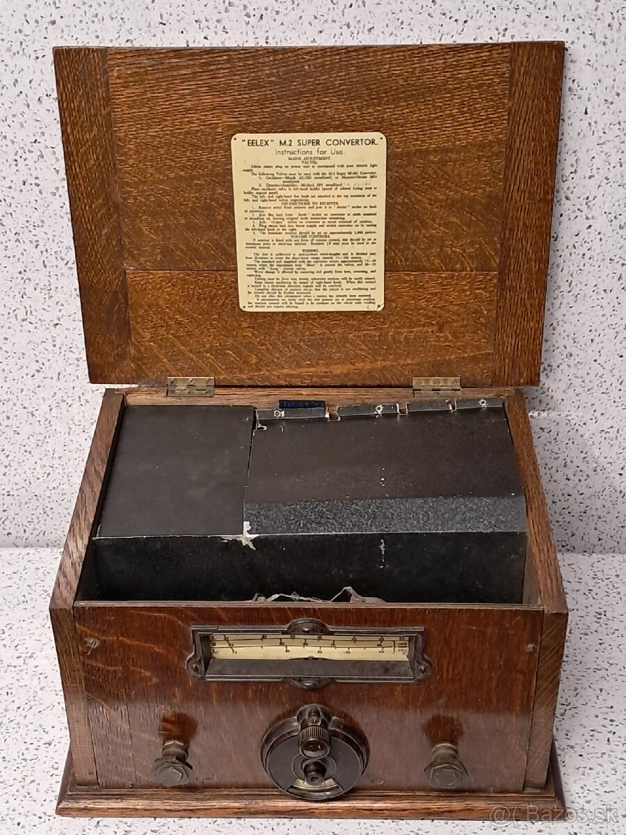 EELEX M.2 SUPER CONVERTOR 》ELEKTRÓNKOVÉ STAROŽITNÉ RADIO - 14