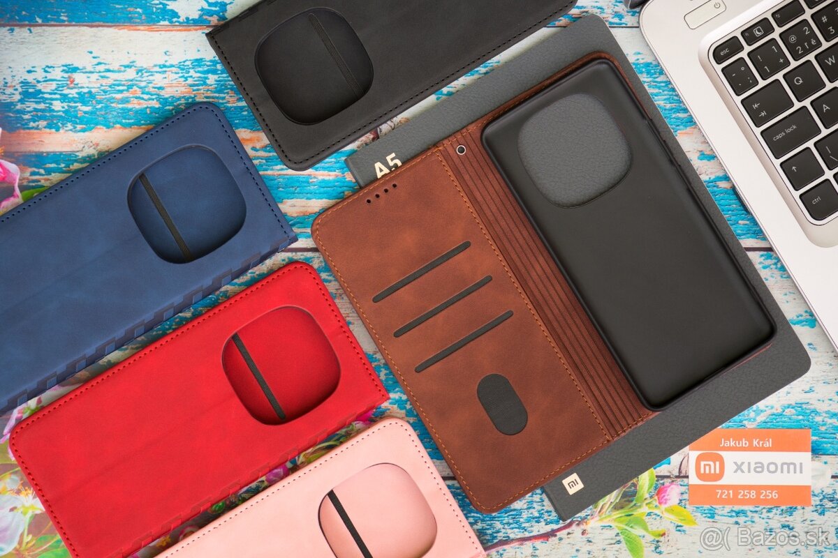 Zatváracie puzdro so vzorom pre Xiaomi, Redmi, Poco - 14