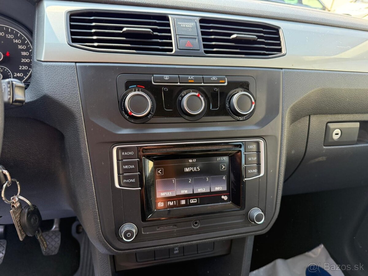 ► VW CADDY MAXI 2,0 TDI - 75KW, 7 MÍST, PARK. SENZORY ◄ - 14