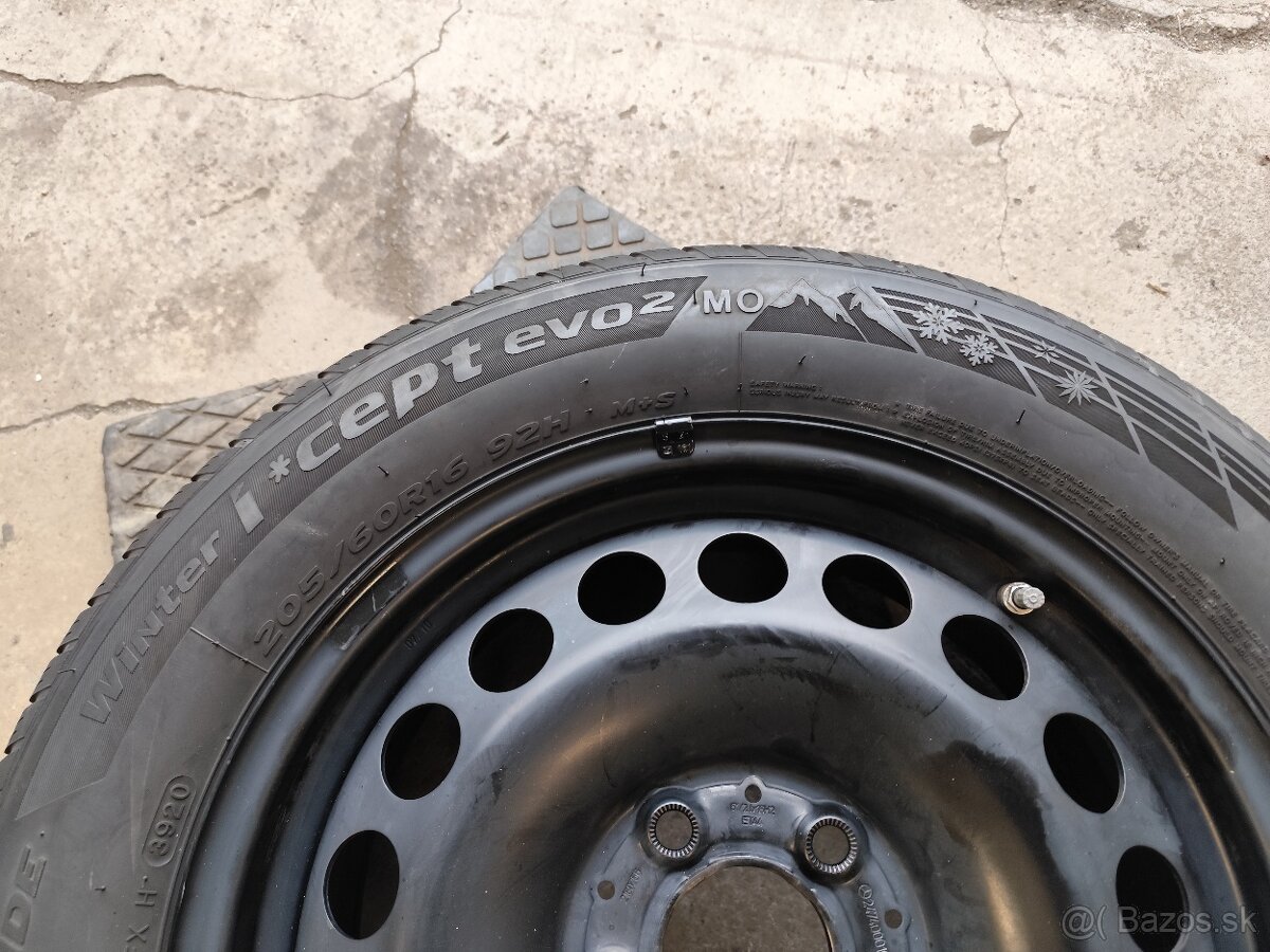 Sada disky Mercedes+pneu 205/60 16" - 14